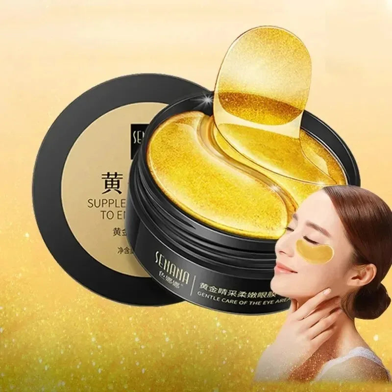 Gold Collagen Under-Eye Patches – 30 Pairs