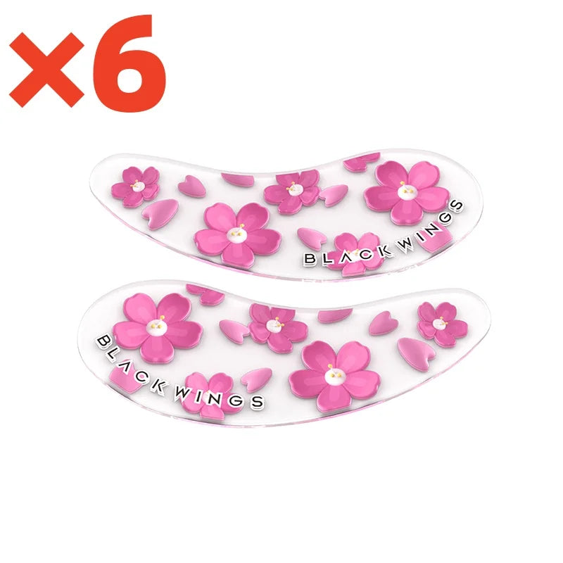 Reusable Silicone Under-Eye Patches – 6 Pairs