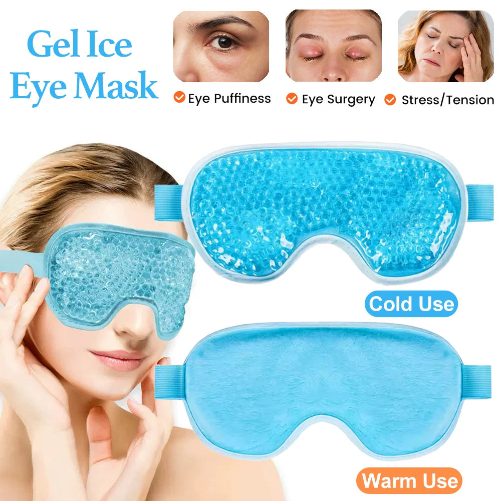 Hot & Cold Gel Eye Mask for Puffy, Tired Eyes