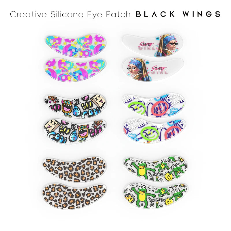 Reusable Silicone Under-Eye Patches – 6 Pairs