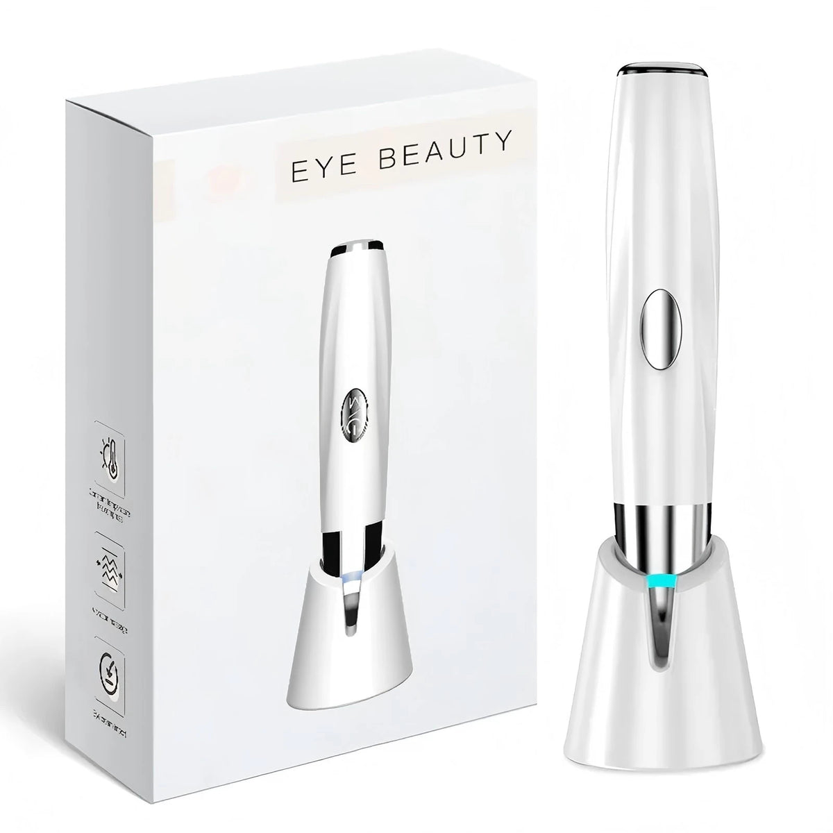 3-in-1 Eye Care Wand – Warmth, Light & Vibration