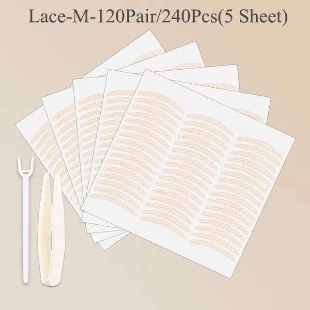 Invisible Eyelid Lifting Strips for Hooded Eyes – 240 Pieces