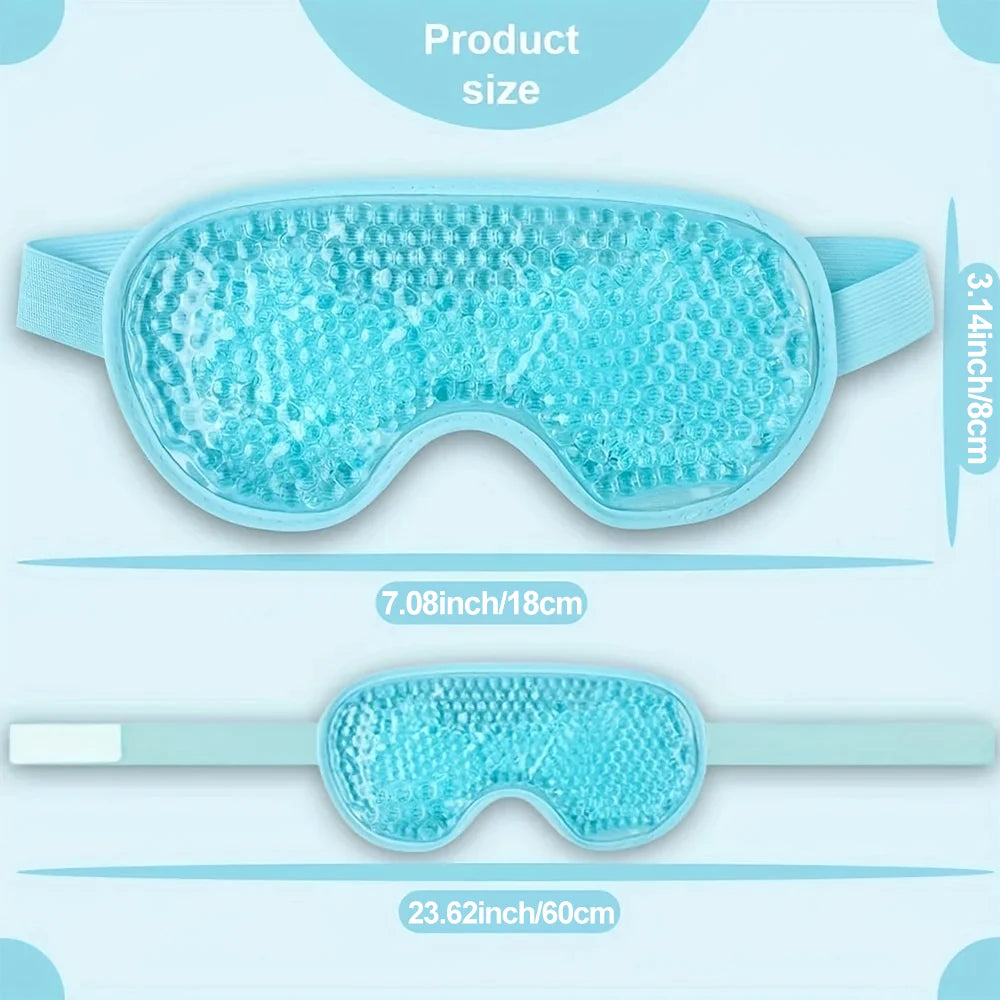 Hot & Cold Gel Eye Mask for Puffy, Tired Eyes