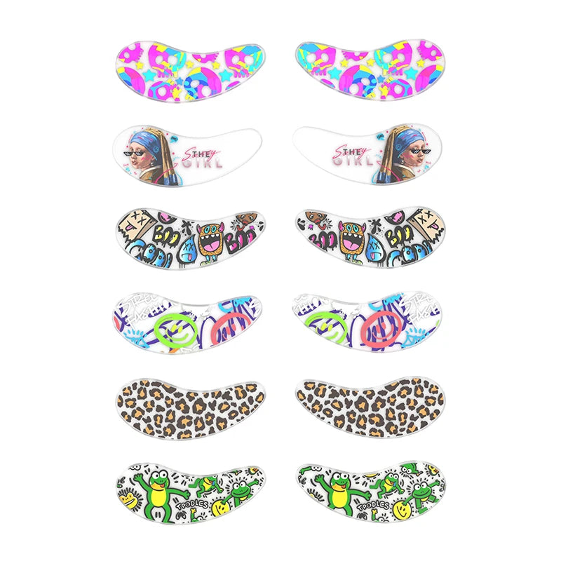 Reusable Silicone Under-Eye Patches – 6 Pairs