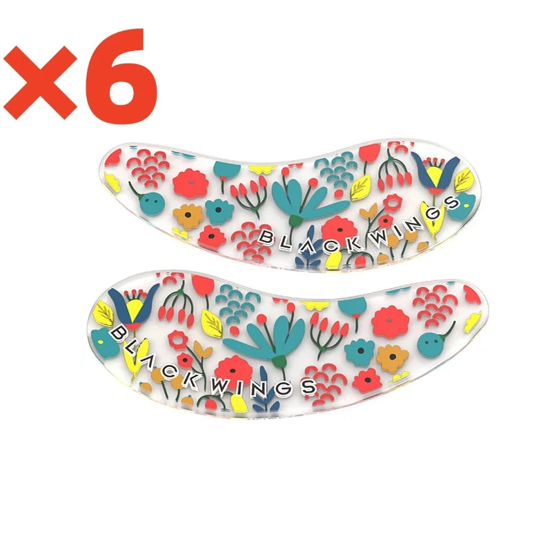 Reusable Silicone Under-Eye Patches – 6 Pairs
