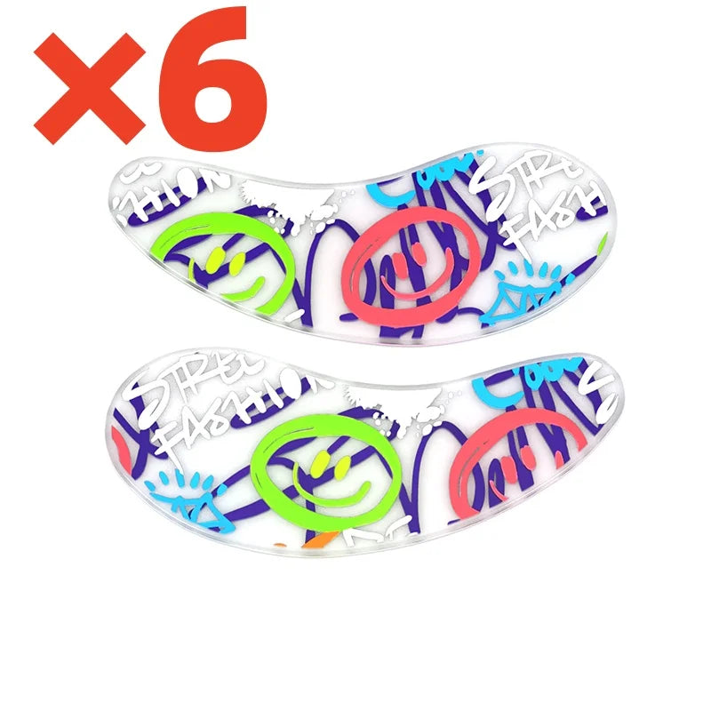 Reusable Silicone Under-Eye Patches – 6 Pairs