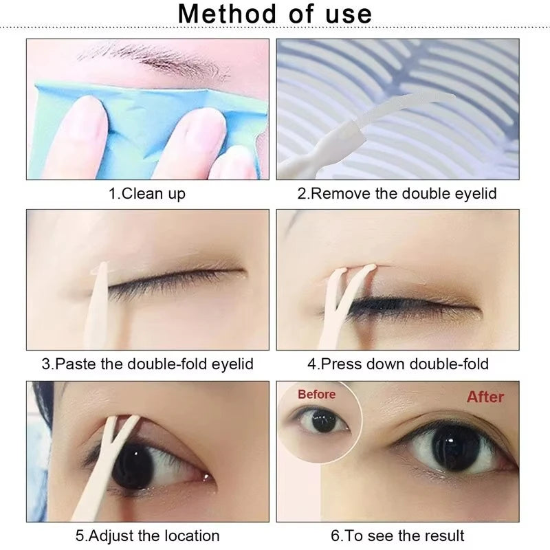 Invisible Eyelid Lifting Strips for Hooded Eyes – 240 Pieces