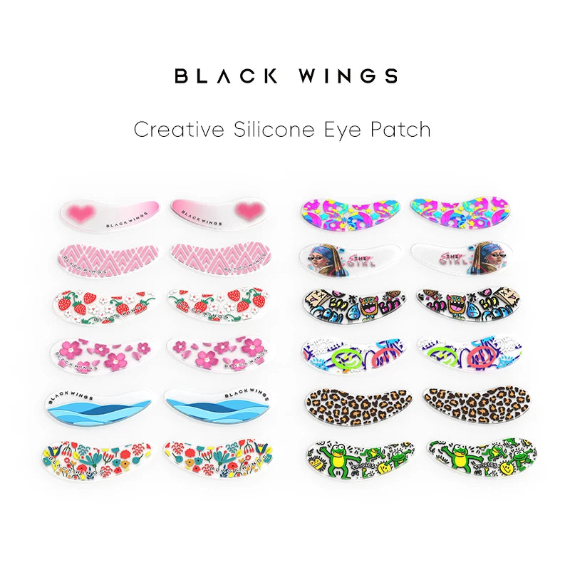Reusable Silicone Under-Eye Patches – 6 Pairs